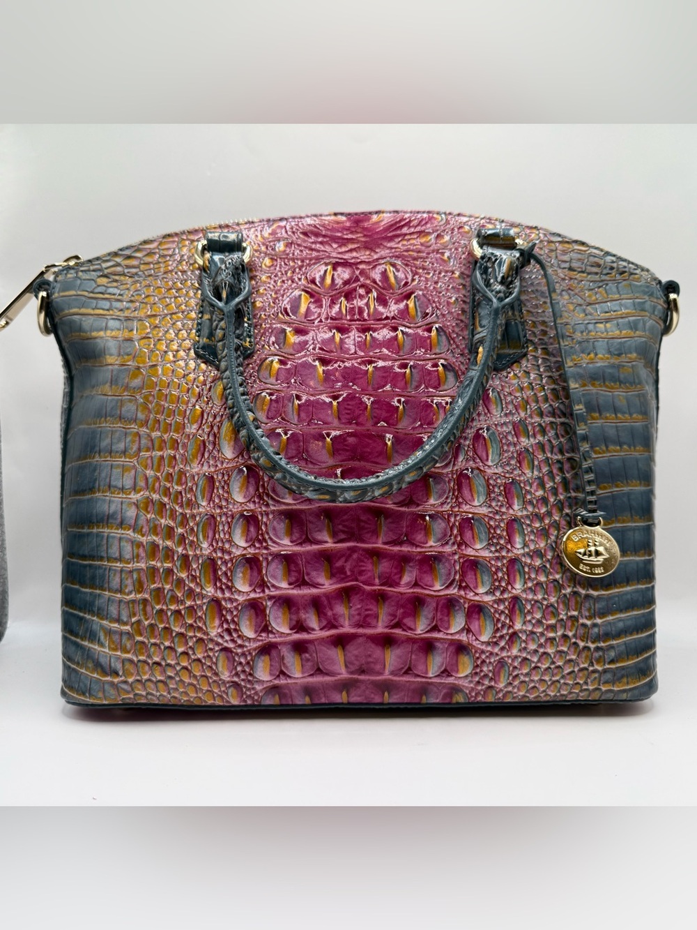 Brahmin medium Duxbury in Violet Quartz Ombre NWT